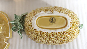 Bordallo Pinheiro (Portugal) - Ceramic Pineapple Tureen