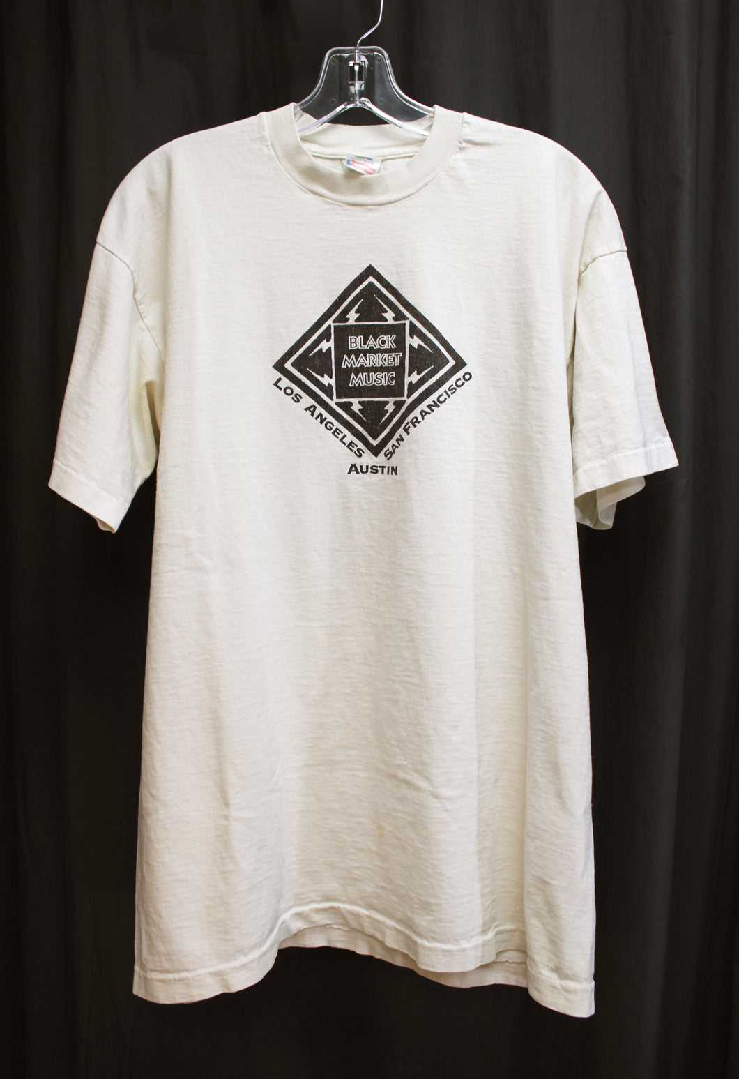 Vintage - Black Market Music (Los Angeles, San Francisco, Austin) Marshall Promo 2-Sided T-Shirt - Size XL