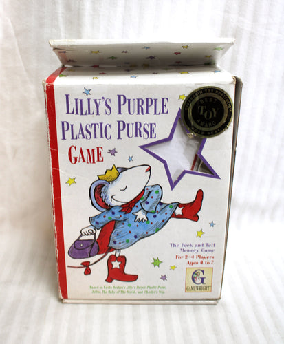 Gamewright - Lilly's Purple Plastic Purse Game