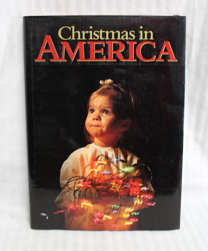 Vintage 1988- Christmas in America -  Cohen David/ Collins Publishers - Hardback Book