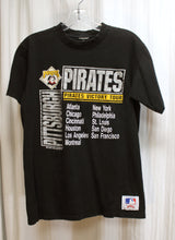Load image into Gallery viewer, Vintage 1989 (Single Stitch) - Pittsburgh Pirates, Pirates Victory Tour- Nutmeg Mills T-Shirt - Size M