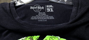 Linkin Park (band), Hard Rock Cafe Signature Series 31, Kuala Lumpur 2-Sided Black T-Shirt - Size XXL