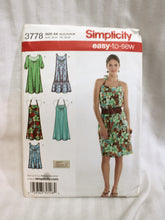 Load image into Gallery viewer, Sewing Pattern -Simplicity - Easy to Sew- 3778 - Women&#39;s Dresses or Tunic - Size AA 10-18