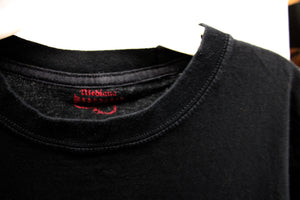 Slayer - Raised Texture w/ Metallic Highlighting, 2 Sided Black T-Shirt - Size S