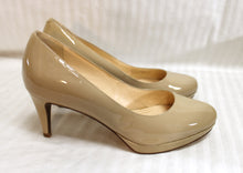 Load image into Gallery viewer, Cole Haan - &quot;Chelsea&quot; Maple Sugar Patent Low Platform Pump - Size 7 C (wide)