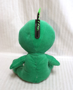 A&A Global - Punk Rock w/ Mohawk Green Alien Plush -13"