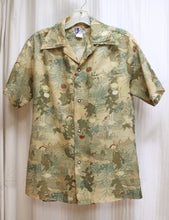 Load image into Gallery viewer, Vintage RJC - Unique Botanical/Forest Print Hawaiian Shirt - Size S