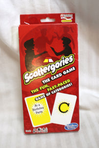 Scattergories, The Card Game - Hasbro