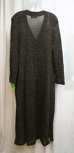 Load image into Gallery viewer, Vintage 90&#39;s - Ronni Nicole II by Ouida - Charcoal Heathered Semi Open Weave Sweater Duster - Size 20W