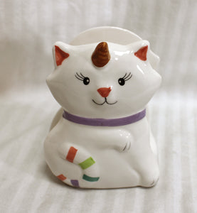 Boston Warehouse - Caticorn Ceramic Napkin Holder - 5.25"h