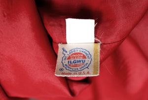 Vintage 80's - Lilli Ann - Red Wool Coat - See Measurements 19" Shoulders