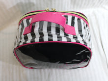 Load image into Gallery viewer, 2011 Betsey Johnson - Betseyville &quot;Hold on to my goldie locks&quot; PVC Bag w/ Lightening Bolt Pulls