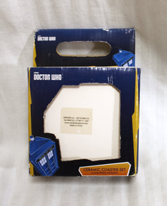 BBC, Dr Who - Ceramic Coaster Set (4 coasters)