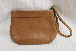 Will Leather Goods (Oregon) - Leather Zippered Wristlet Pouch