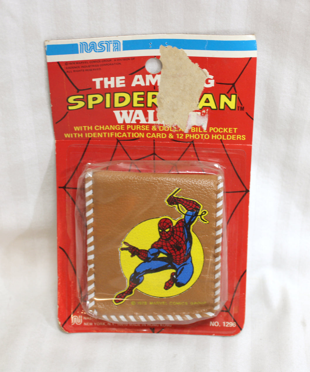 Vintage 1978 - Nasta/Marvel Comics - The Amazing Spiderman Wallet