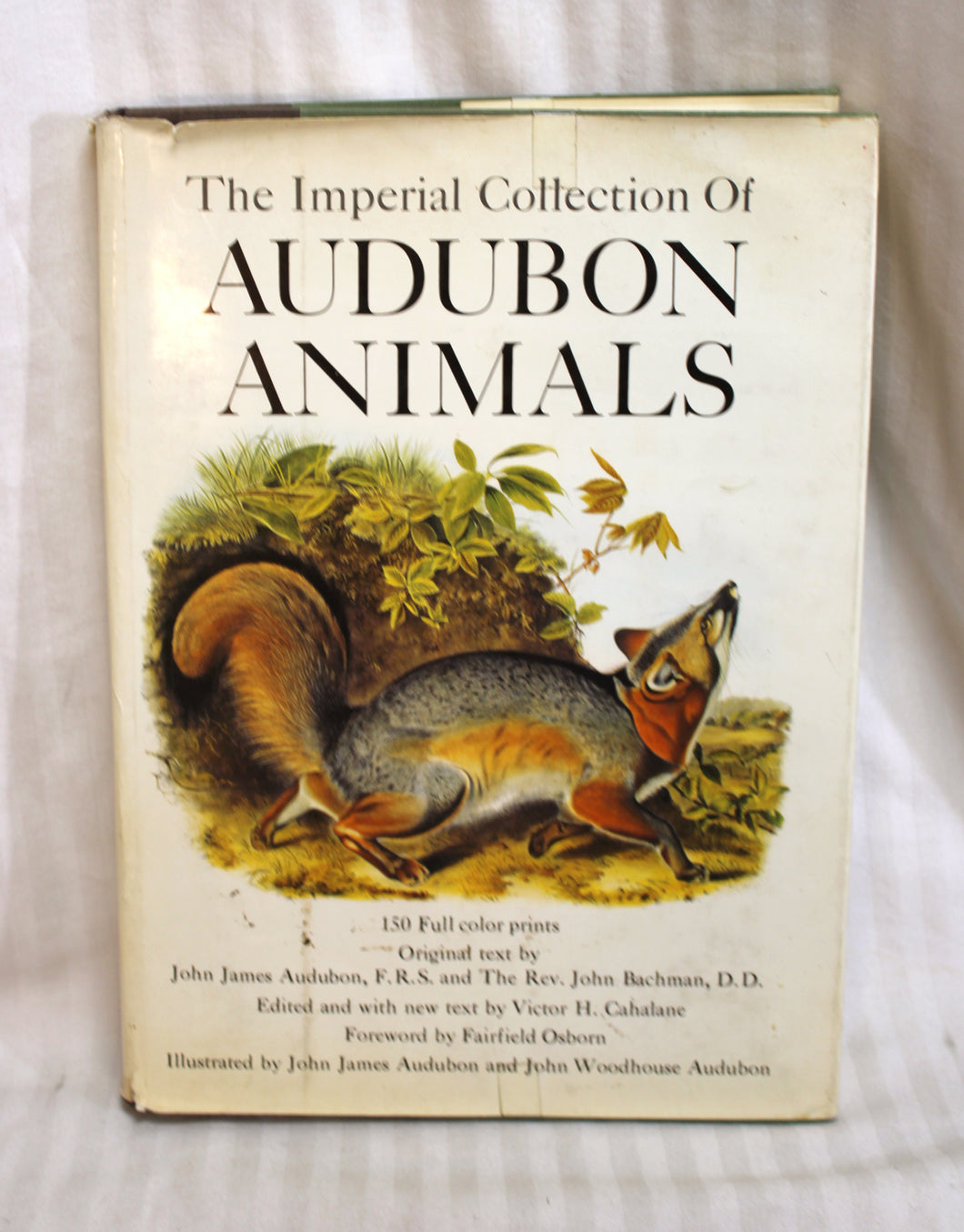 Vintage 1967 - The Imperial Collection of Audubon Animals - Bonanza/Crown Publishers - Hardback Book