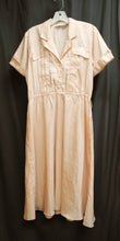 Load image into Gallery viewer, Vintage 80&#39;s - Schrader Sport - Light Blush, Lightweight Fit &amp; Flare Elastic Waist Dress - Size 6 (Vintage, See Measurements)