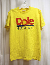 Load image into Gallery viewer, Vintage - Dole Hawaii - Yellow T Shirt - Size S