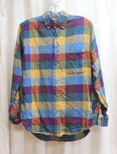 Load image into Gallery viewer, Men&#39;s Vintage - High Sierra - Multicolor Plaid Flannel Shirt - Size S