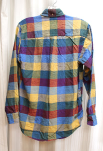 Men's Vintage - High Sierra - Multicolor Plaid Flannel Shirt - Size S