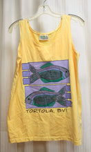 Load image into Gallery viewer, Vintage - Fresh Produce - Yellow, Tortola, BVI (British Virgin Islands) Tank Top - Size M