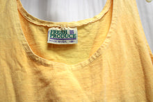 Load image into Gallery viewer, Vintage - Fresh Produce - Yellow, Tortola, BVI (British Virgin Islands) Tank Top - Size M