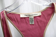 Load image into Gallery viewer, Diane Von Furstenberg - Rose 100% Silk Satin, Racerback Tank - Size 12