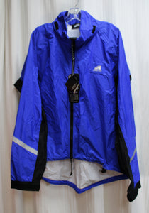 Men's - Showers Pass - Blue & Black, Pertex Waterproof & Breathable "Century" Jacket  - Size XL (w/ TAGS)