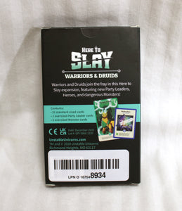 Here to Slay: Warriors & Druids, Card Game Expansion Pack