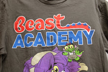 Load image into Gallery viewer, Beast Academy (Advanced Math Curriculum &amp; Comic Books) Gray 2-Sided T-Shirt - Size S