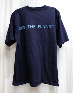 Vintage - Hard Rock Cafe Kowloon (Hong Kong) - Save the Planet 2-SIded T-Shirt - Size L