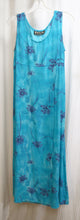 Load image into Gallery viewer, Vintage - All That Jazz - Tie Dye with Floral, Sleeveless Faux Wrap Dress - Size M (Approx, See Measurements)