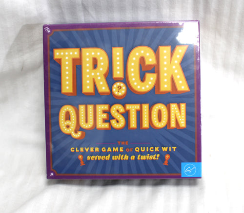 Trick Question, The Clever Game of Quick Wit- Board Game (In Shrinkwrap)