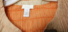 Load image into Gallery viewer, Chico&#39;s - Lightweight Orange Ombre Smocked Jacket - Size 1 (Chico&#39;s Sizing = M/8)