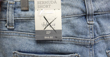 Load image into Gallery viewer, Style &amp; Co. - Denim Bermuda w/ Embroidered Side Seams Shorts - Size 2 Petite (w/ Tags)