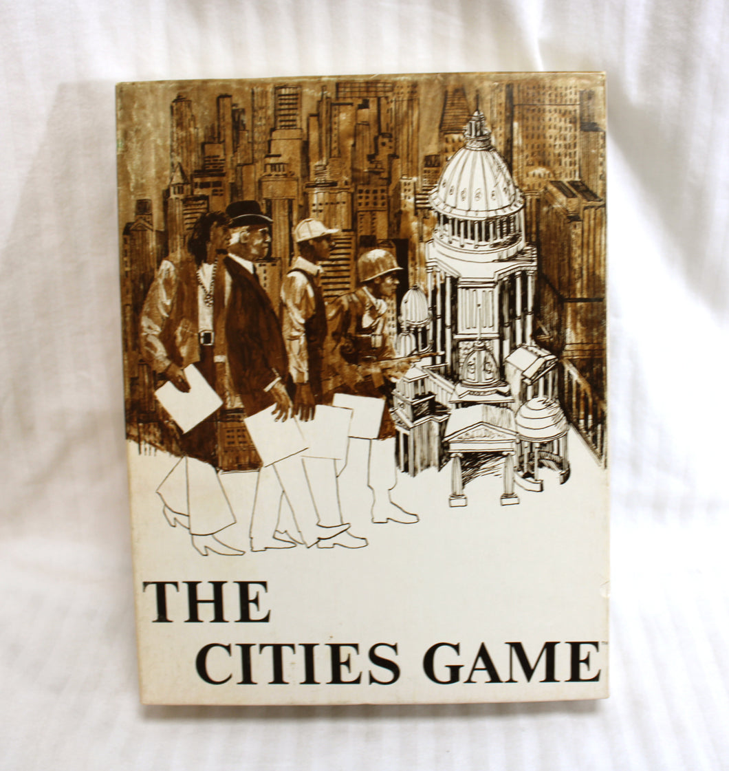 Vintage 1970 - The Cities Game - Dynamic Design/ A Psychology Today Game - Boardgame