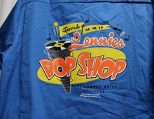 Load image into Gallery viewer, Vintage Daddy-O&#39;s x Hilton Bowling Retro - Rockabilly  &quot;Lennie&#39;s&#39; Bop Shop Records&quot; Bowling Shirt - Size S