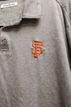 Load image into Gallery viewer, Men&#39;s - Tommy Bahama -San Francisco Giants Polo Shirt,  Gray Stripe - Size XL