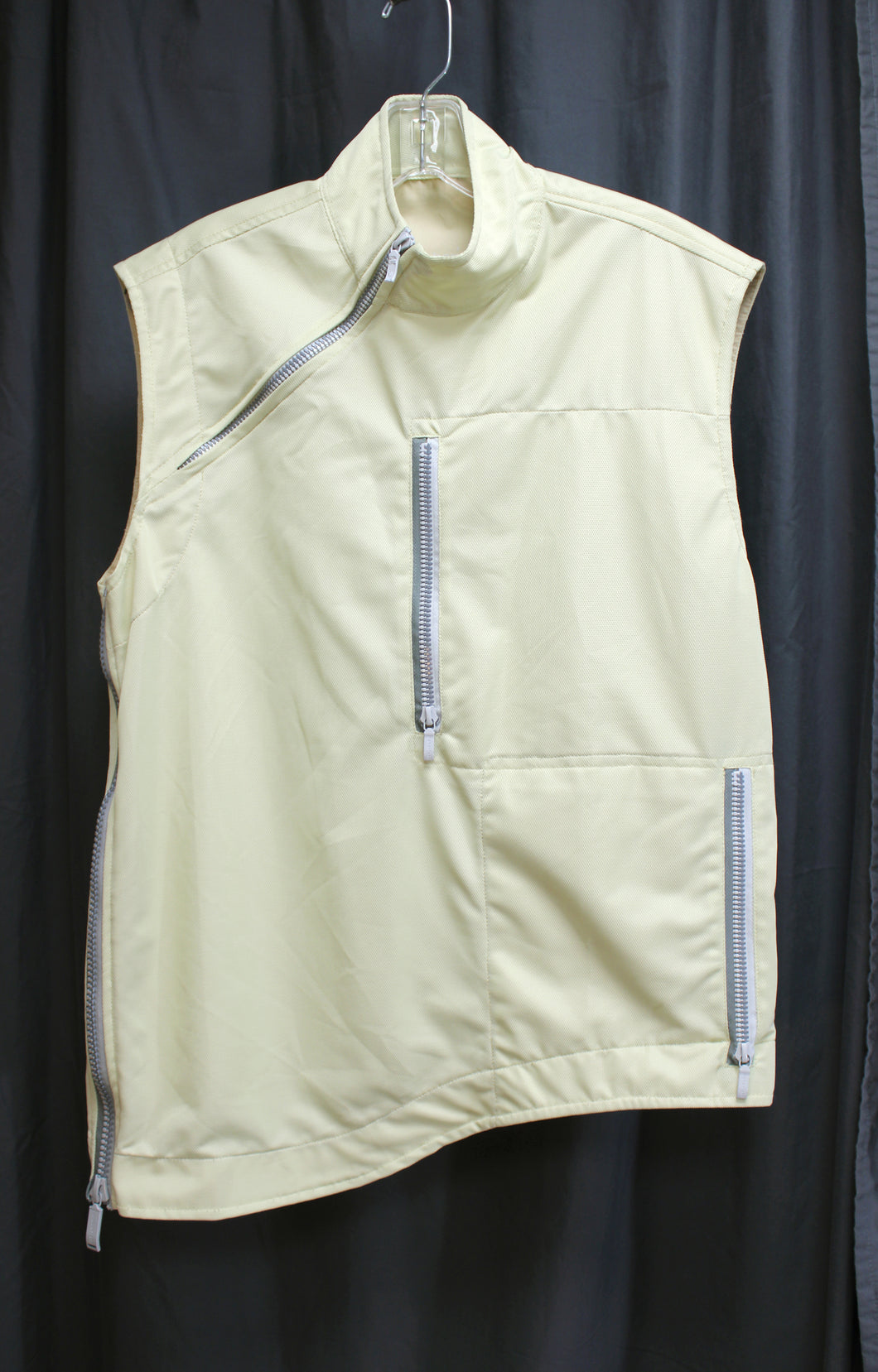 Maharishi - Coolmax, Moisture Wicking Hardy Blechman Asymmetrical, Multi Zip/Pocket Tech Vest - Size M