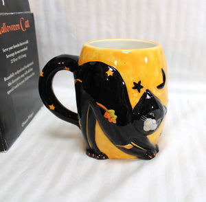 Certified International, Susan Winget 22 oz Halloween Cat Mug (w/ Box)