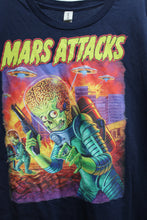 Load image into Gallery viewer, Mars Attacks (movie) Navy T-Shirt - Size 4XL