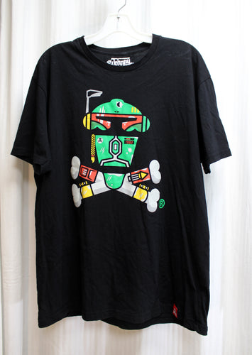Johnny Cupcakes - Star Wars Boba Fett - Black T-Shirt - Size XL