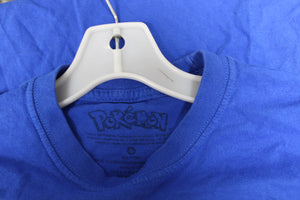 Pokemon - Grenija #658 Type: Waterdark, Bright Blue - T-Shirt - Size S