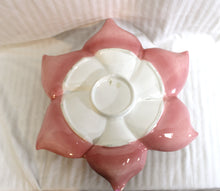 Load image into Gallery viewer, Ceramic Daffodil Flower, Chip &amp; Dip Platter - 15.5&quot; w