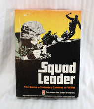 Load image into Gallery viewer, Vintage 1977 (4th Edition) Avalon Hill- Squad Leader Bookcase Game - The Game of Infantry Combat in WWII (Unpunched/Unplayed)