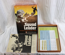 Load image into Gallery viewer, Vintage 1977 (4th Edition) Avalon Hill- Squad Leader Bookcase Game - The Game of Infantry Combat in WWII (Unpunched/Unplayed)