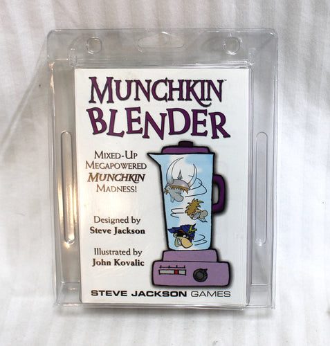 Munchkin Blender Expansion Pack, Steve Jackson Games (unplayed, Cards in Wrapper. Out of Print)