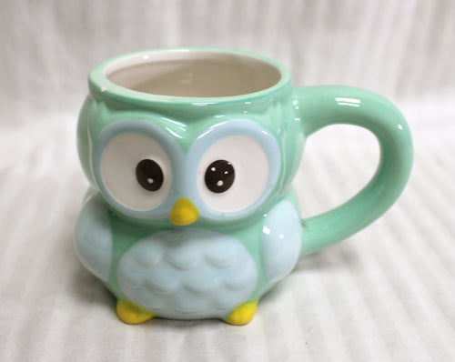 Modern Expression - Mint Green Owl Mug
