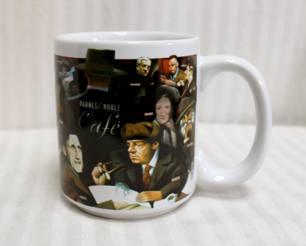 Barnes and Noble Cafe Authors Mug - 17 Oz