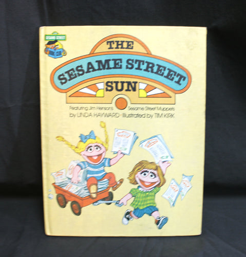 Vintage 1981 - The Sesame Street Sun , Linda Hayward, Ill. Tim Kirk - Hardback Book